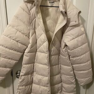 Bench Women's Cream Puffer Coat